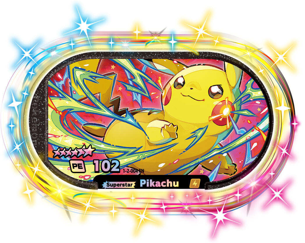 Pikachu Superstar Meza Tag